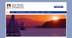 Desktop Screenshot of clutewealthmanagement.com